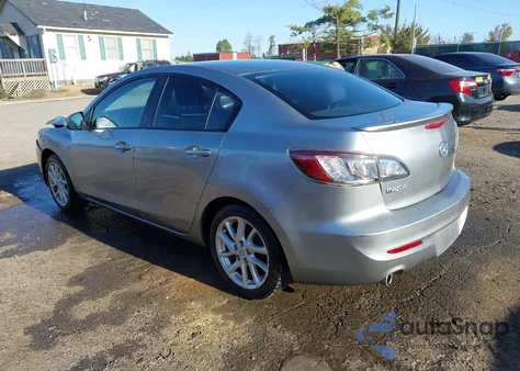 2012 Mazda Mazda3 S Touring from USA, damaged, VIN JM1BL1V53C1672711